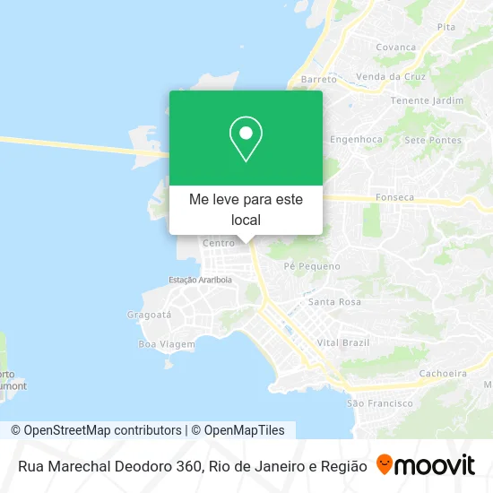 Rua Marechal Deodoro 360 mapa