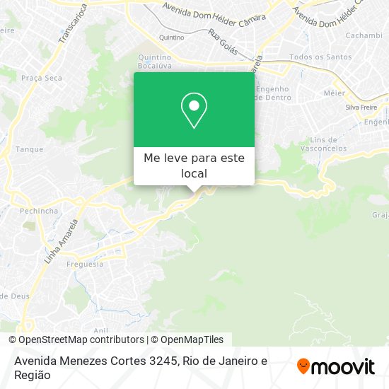Avenida Menezes Cortes 3245 mapa