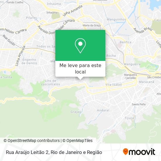 Rua Araújo Leitão 2 mapa