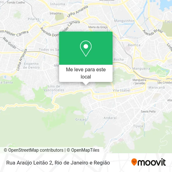 Rua Araújo Leitão 2 mapa