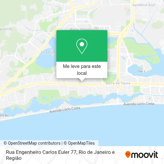 Rua Engenheiro Carlos Euler 77 mapa