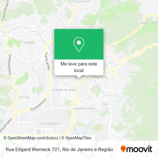 Rua Edgard Werneck 721 mapa