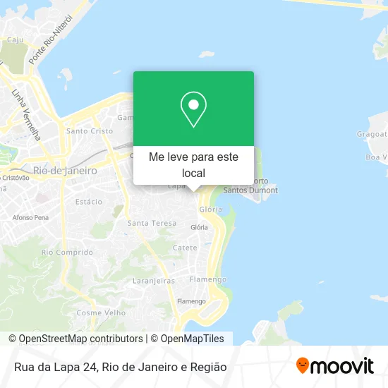 Rua da Lapa 24 mapa