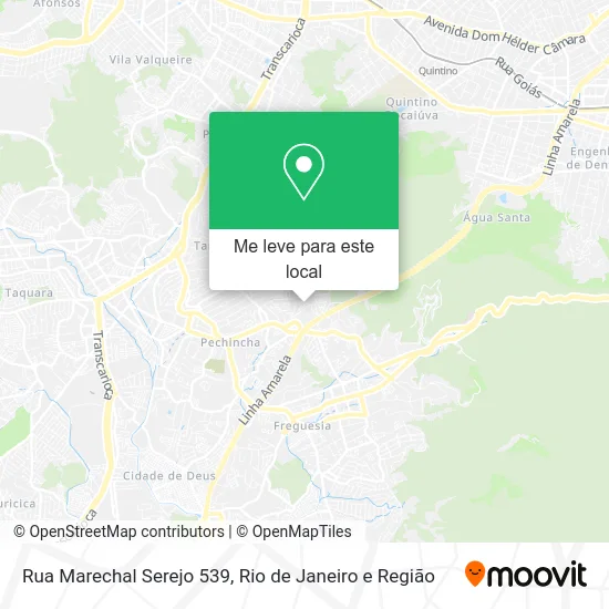 Rua Marechal Serejo 539 mapa