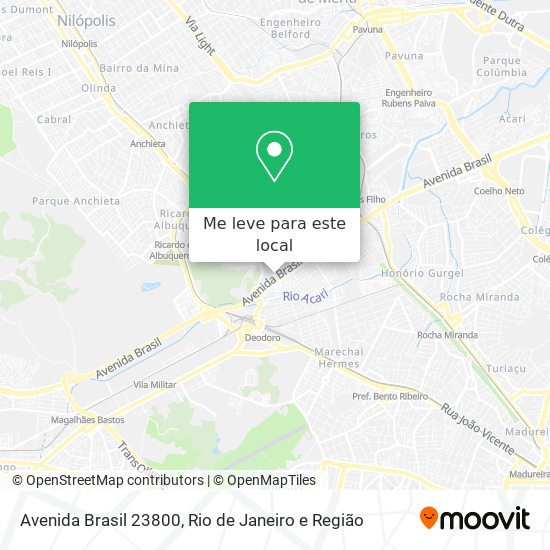 Avenida Brasil 23800 mapa