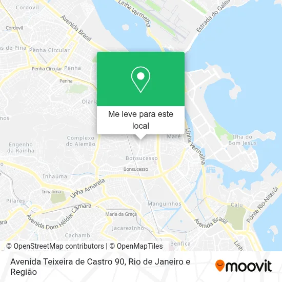 Avenida Teixeira de Castro 90 mapa