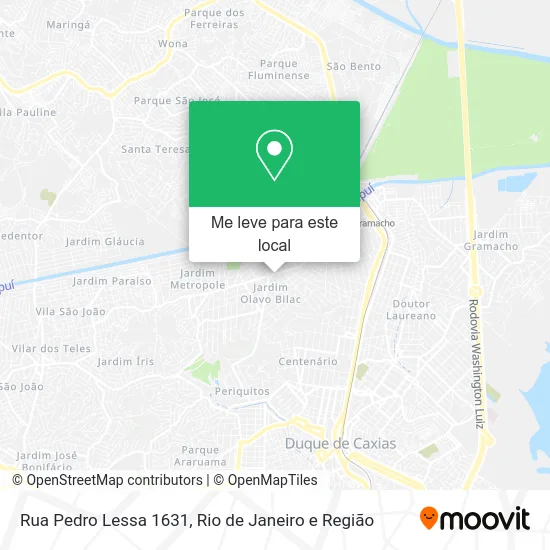 Rua Pedro Lessa 1631 mapa
