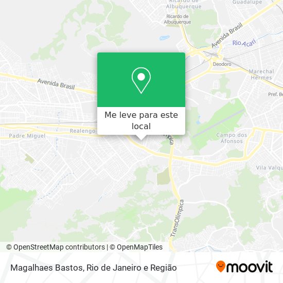Magalhaes Bastos mapa