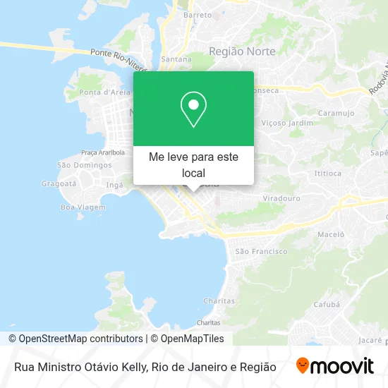 Rua Ministro Otávio Kelly mapa