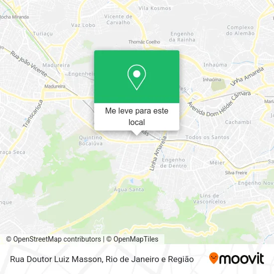 Rua Doutor Luiz Masson mapa