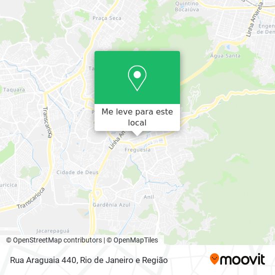 Rua Araguaia 440 mapa