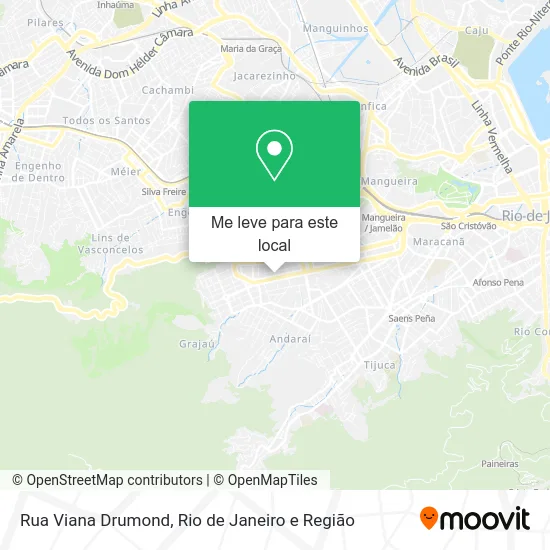 Rua Viana Drumond mapa