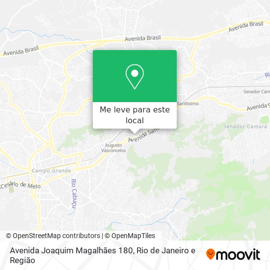 Avenida Joaquim Magalhães 180 mapa