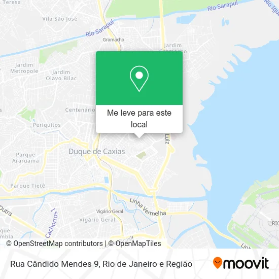 Rua Cândido Mendes 9 mapa