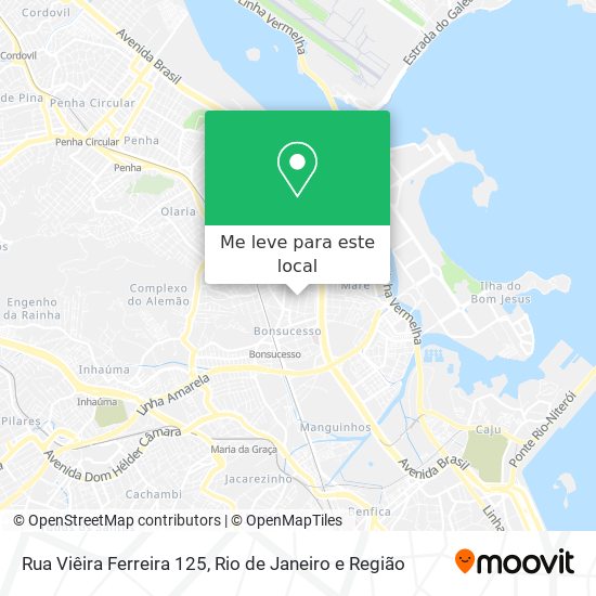 Rua Viêira Ferreira 125 mapa