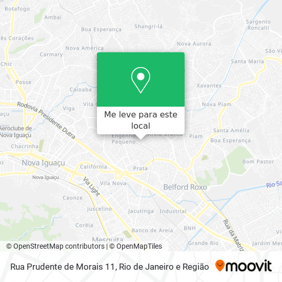 Rua Prudente de Morais 11 mapa