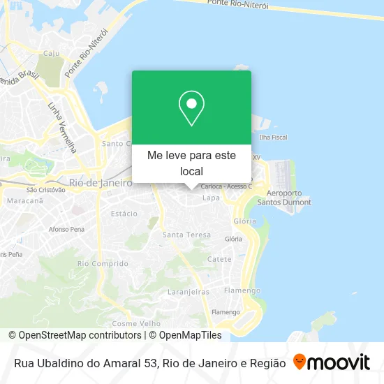 Rua Ubaldino do Amaral 53 mapa