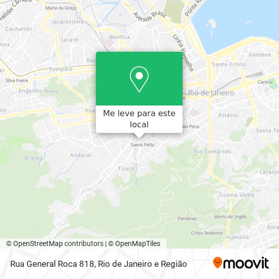 Rua General Roca 818 mapa