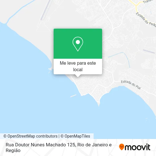 Rua Doutor Nunes Machado 125 mapa