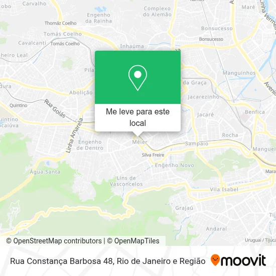 Rua Constança Barbosa 48 mapa