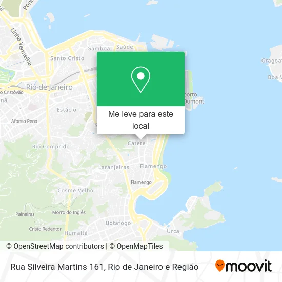 Rua Silveira Martins 161 mapa