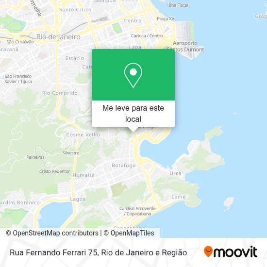 Rua Fernando Ferrari 75 mapa