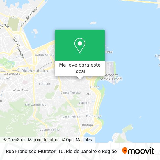 Rua Francisco Muratóri 10 mapa