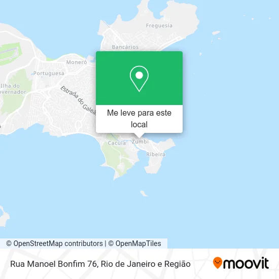 Rua Manoel Bonfim 76 mapa
