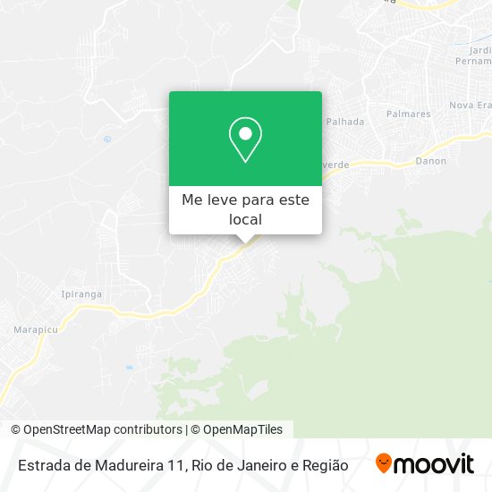 Estrada de Madureira 11 mapa