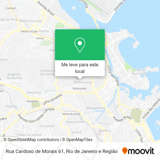 Rua Cardoso de Morais 61 mapa