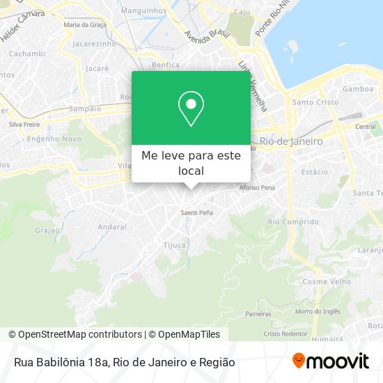 Rua Babilônia 18a mapa