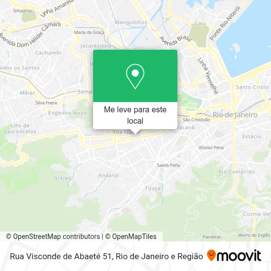 Rua Visconde de Abaeté 51 mapa