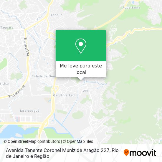 Avenida Tenente Coronel Muniz de Aragão 227 mapa