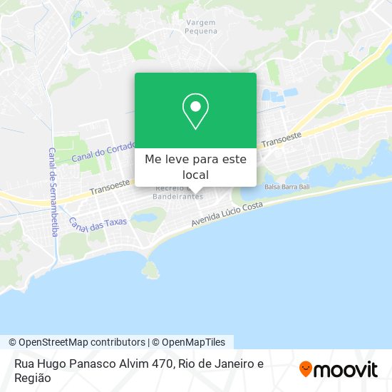 Rua Hugo Panasco Alvim 470 mapa