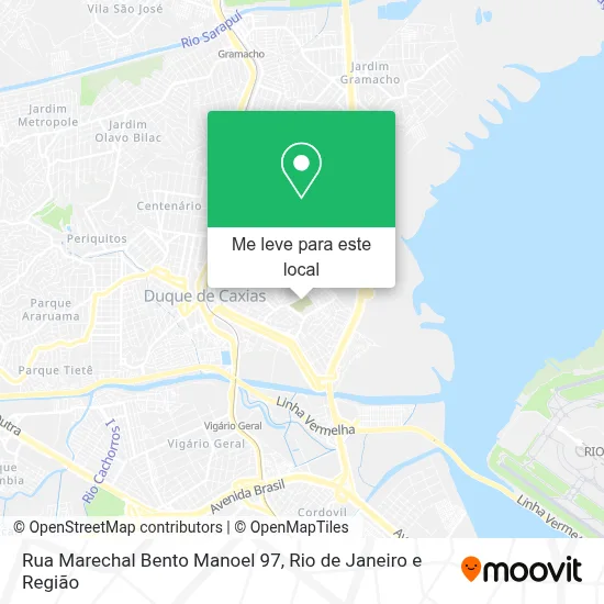 Rua Marechal Bento Manoel 97 mapa