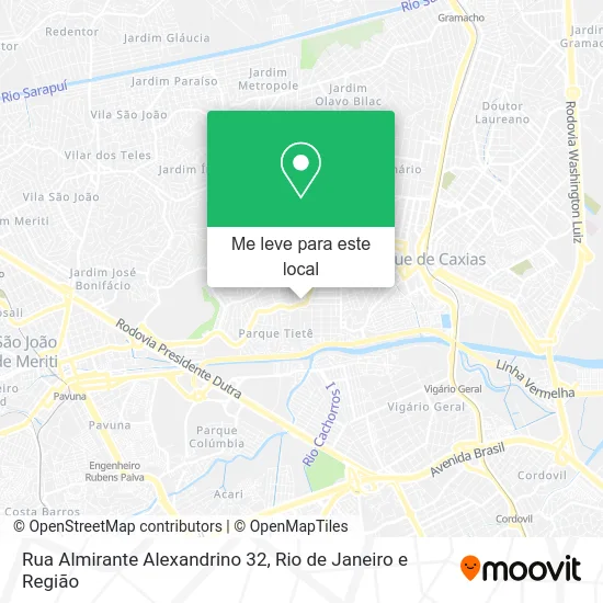 Rua Almirante Alexandrino 32 mapa