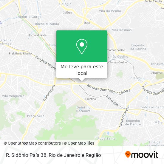 R. Sidônio País 38 mapa