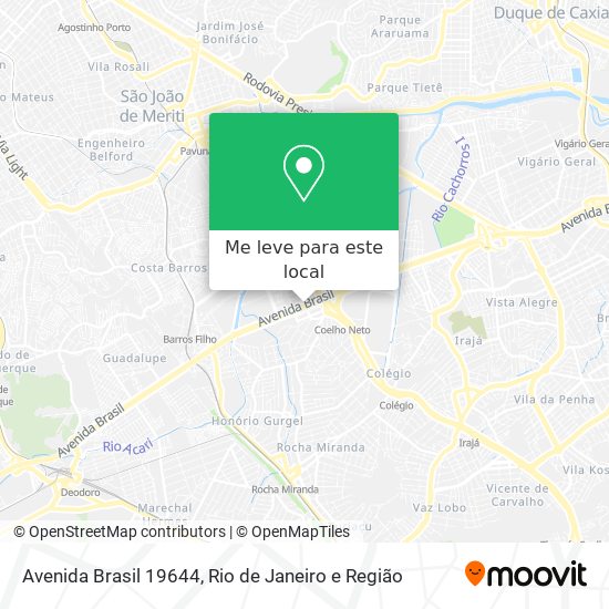 Avenida Brasil 19644 mapa