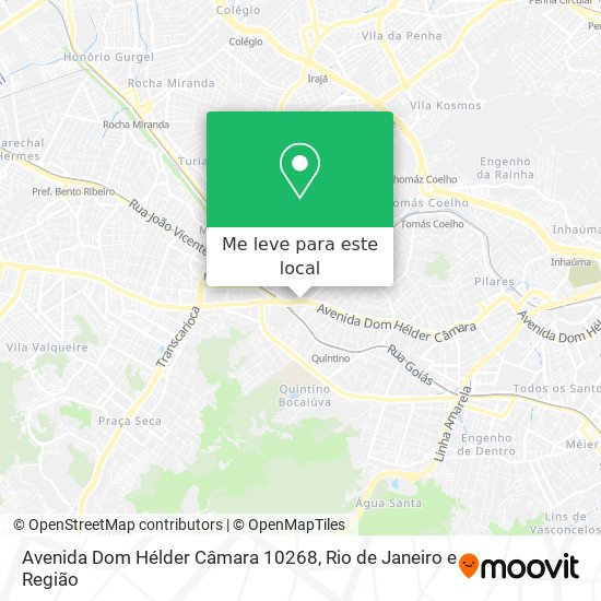 Avenida Dom Hélder Câmara 10268 mapa