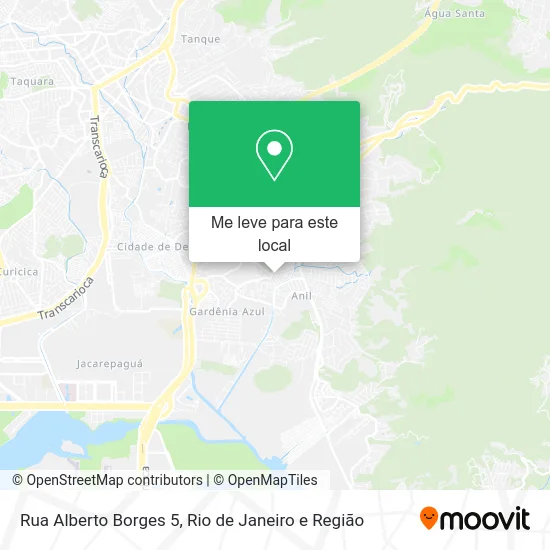 Rua Alberto Borges 5 mapa