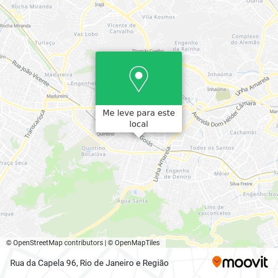 Rua da Capela 96 mapa