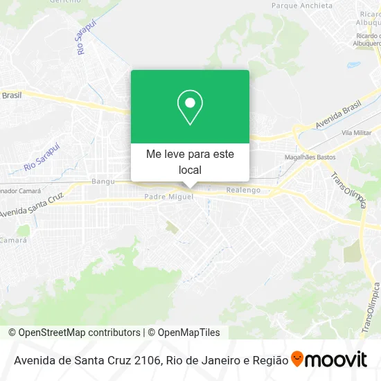 Avenida de Santa Cruz 2106 mapa