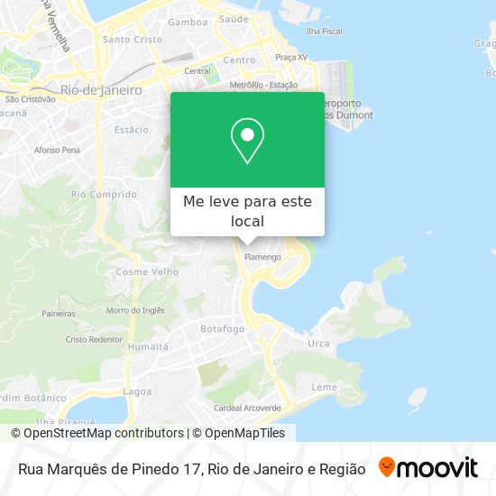 Rua Marquês de Pinedo 17 mapa