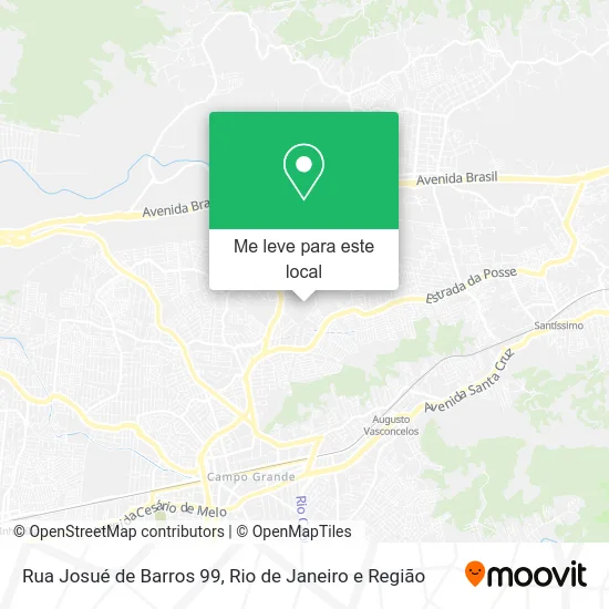 Rua Josué de Barros 99 mapa