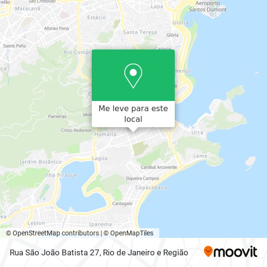 Rua São João Batista 27 mapa