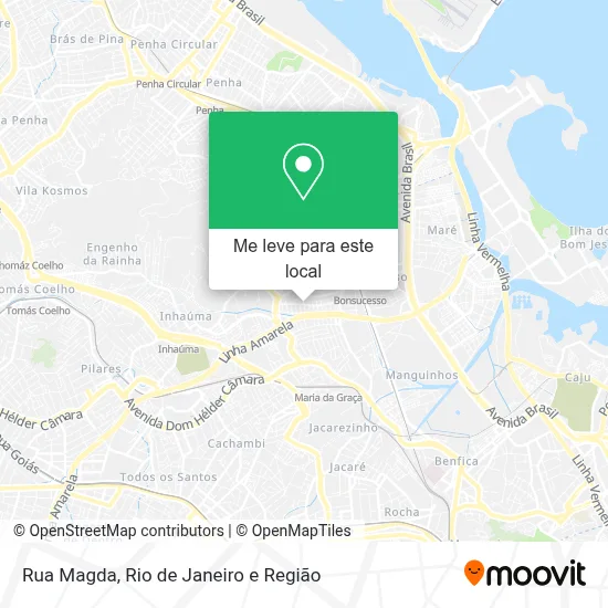 Rua Magda mapa