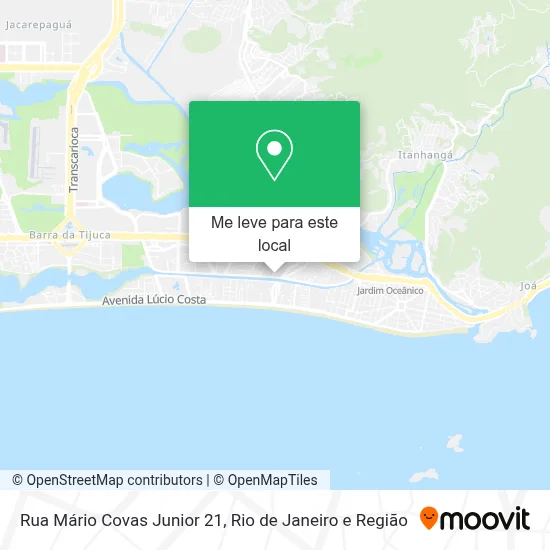 Rua Mário Covas Junior 21 mapa