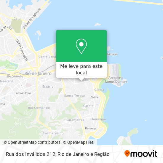 Rua dos Inválidos 212 mapa