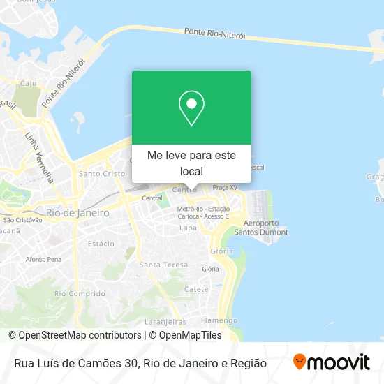 Rua Luís de Camões 30 mapa