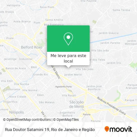 Rua Doutor Satamini 19 mapa